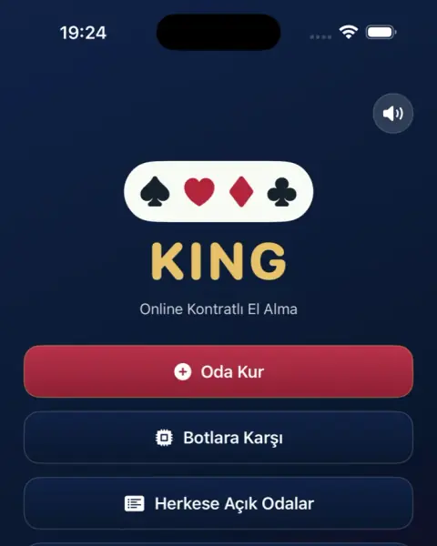 King home screen on iPhone