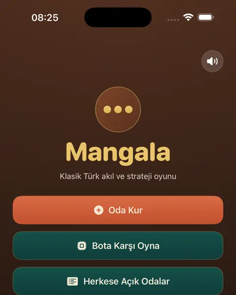 Mangala board on iPhone