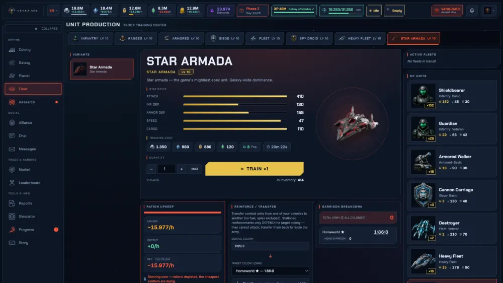 Fleet — command cruisers in real time